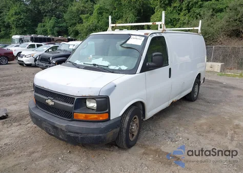 2010 Chevrolet Express G2500 из США, поврежденный, VIN 1GCZGFBA8A1129689